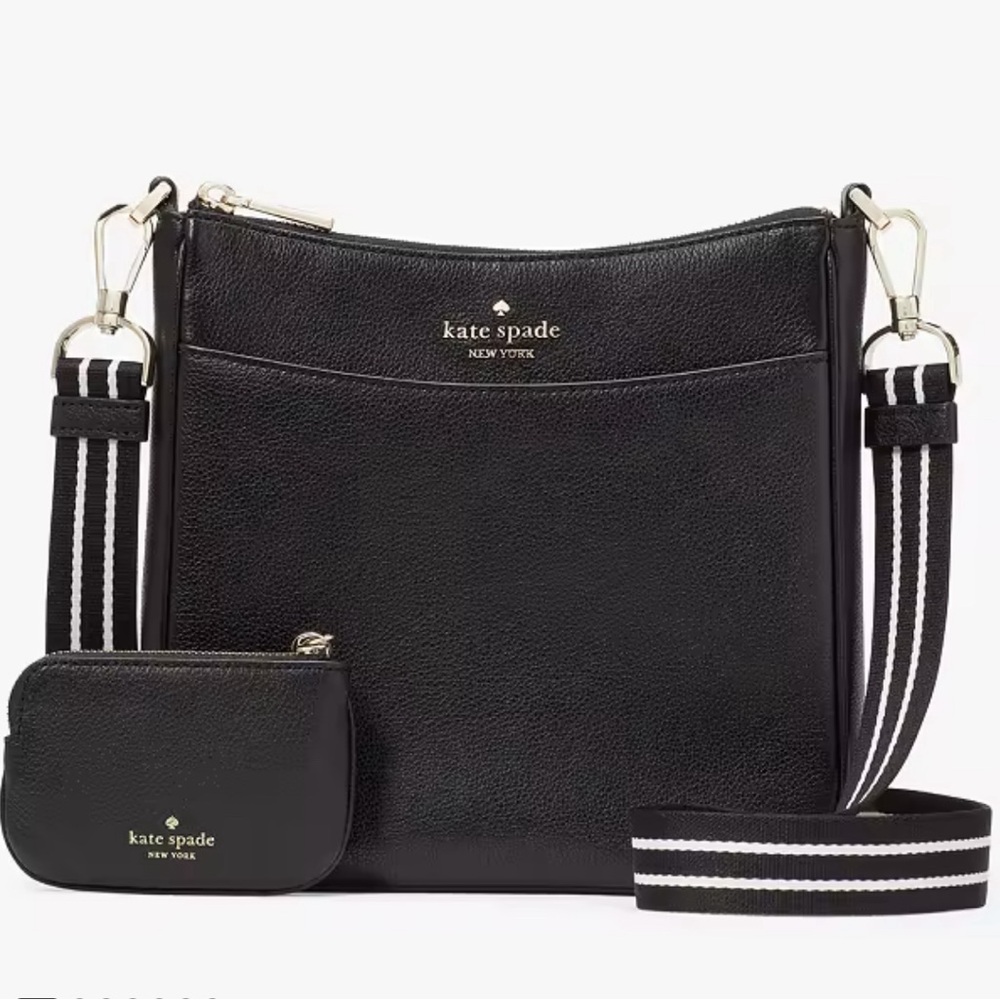2 pieces Kate Spade Rosie North South Swingpack Crossbody and coin purse